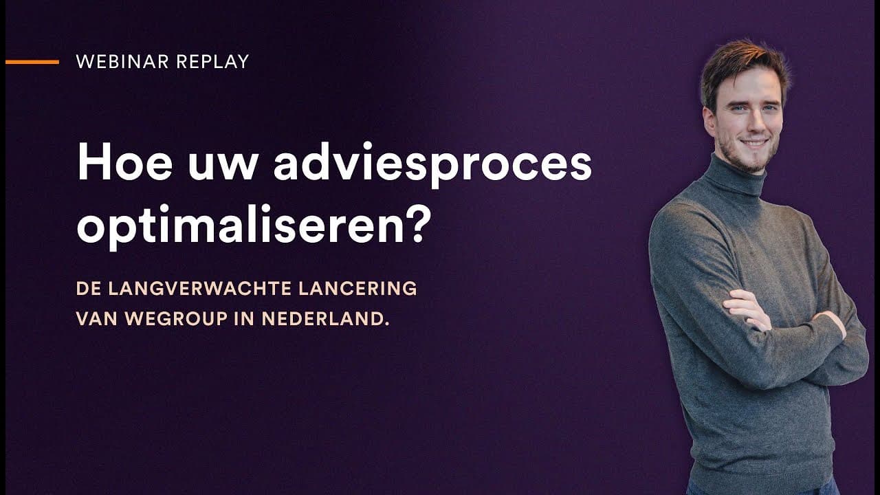Webinar: De langverwachte lancering van WeGroup in Nederland