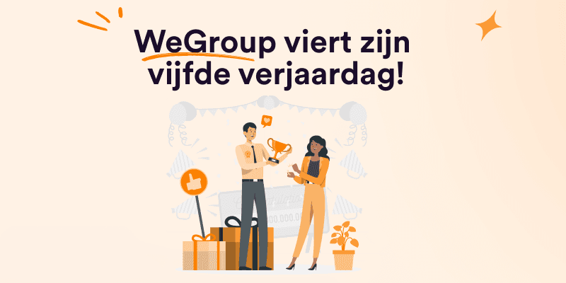 WeGroup viert haar 5de verjaardag! 