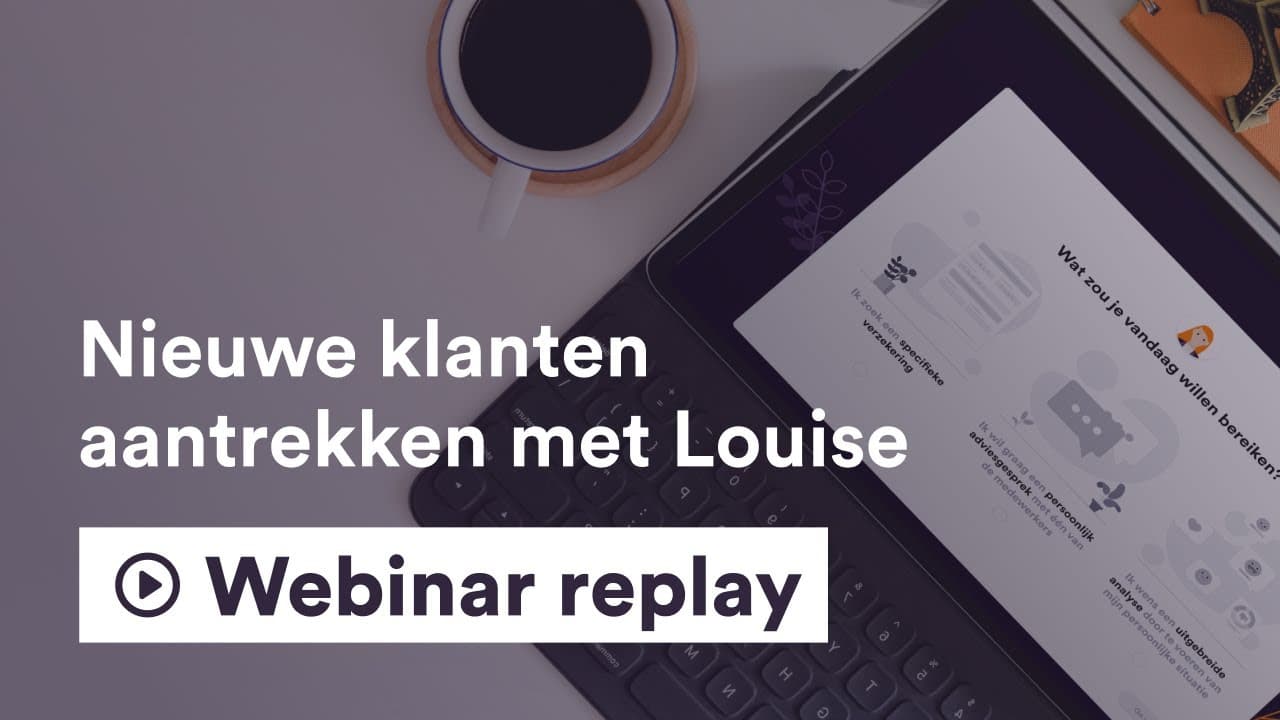 Webinar: Hoe trek je nieuwe klanten aan voor jouw verzekeringskantoor